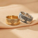 Bague Arbre de Vie Renaissance - Symbole de Renouveau Spirituel - Biloria