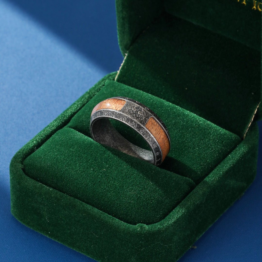 Bague Arbre de Vie Viking Acier Inoxydable | Force et Ancrage - Biloria