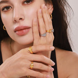 Bague Cœur Ajustable – Symbole d'Amour et d'Étoile - Biloria