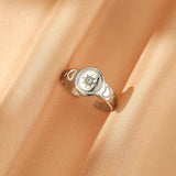 Bague Cœur Ajustable – Symbole d'Amour et d'Étoile - Biloria