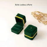 Bague Couple Argent Six Mantras Sacrés Ajustable - Biloria
