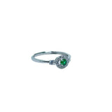 Bague Émeraude Harmonie Verte – Argent S925 - Biloria