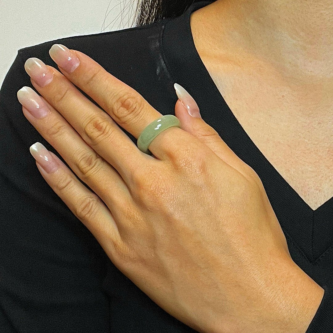 Bague en Jade Néphrite – Sérénité et Harmonie - Biloria