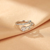Bague Enfant Étoile Ajustable Argent S925 – Bijou Mère Fille - Biloria