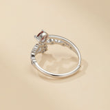 Bague Grenat Étoile en Argent 925 - Biloria