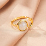 Bague Labradorite Aura Sombre – Bijou Argent Protection - Biloria