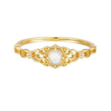 Bague Labradorite Bouclier d'Ombre - Protection Mystique - Biloria