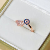 Bague Mauvais Œil Argent – Protection et Style - Biloria