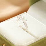 Bague Pierre de Lune ajustable Argent 925 Secret de Lune - Biloria