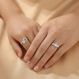 Bague Pierre de Lune Ajustable – Bijou Argent 925 Féminin - Biloria