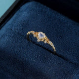Bague Pierre de Lune Féérie Royale - Bijou Cadeau Femme - Biloria