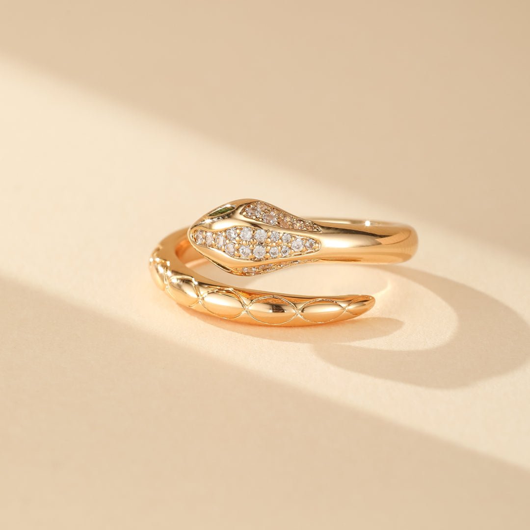 Bague Serpent Aura Divine Bijou Puissant - Biloria