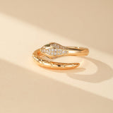 Bague Serpent Aura Divine Bijou Puissant - Biloria