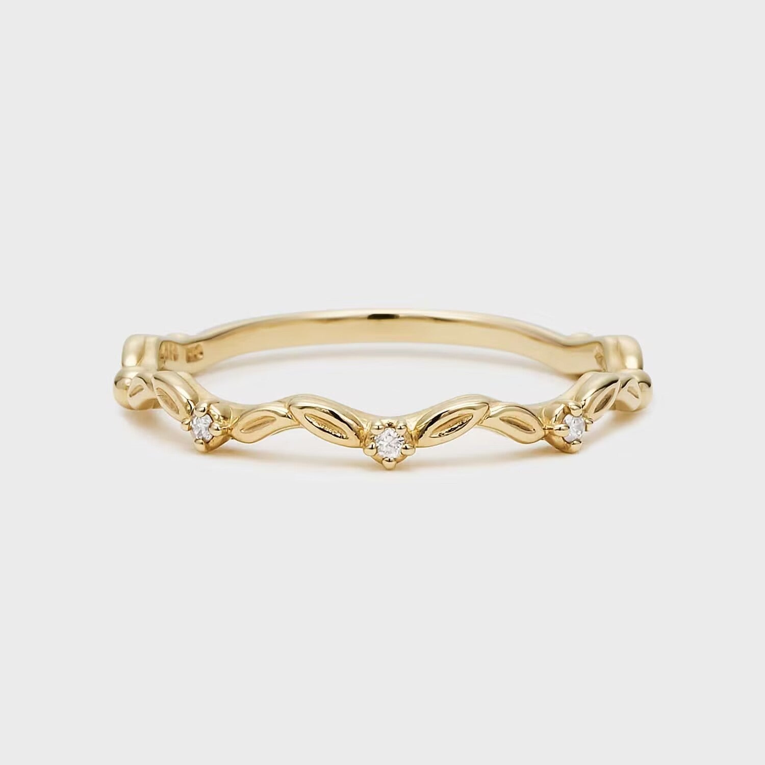 Bague Trio Aigue Marine Perle Zircon Sérénité - Biloria
