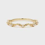 Bague Trio Aigue Marine Perle Zircon Sérénité - Biloria