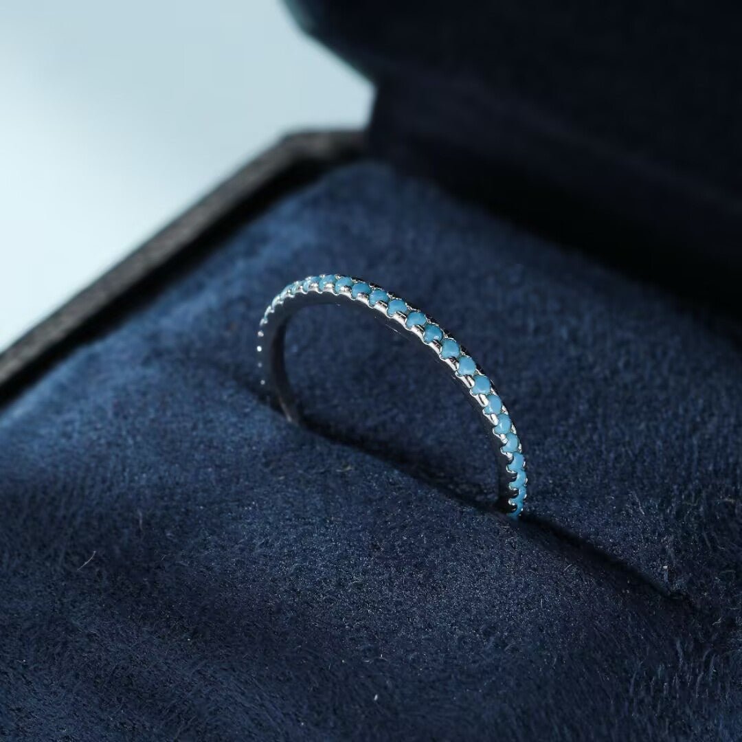Bague Turquoise Argent 925 – Bijou de Protection et Harmonie - Biloria