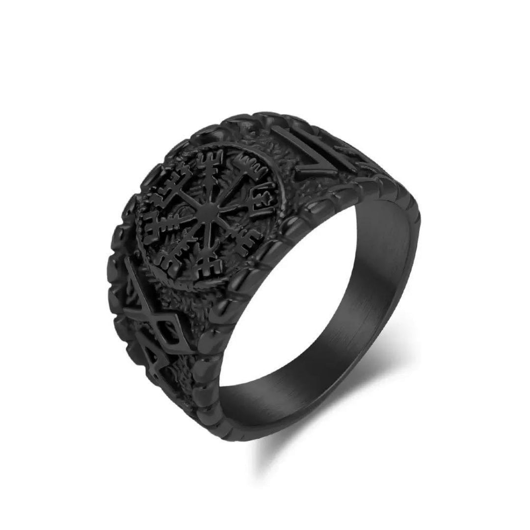 Bague Vegvisir Viking – Guide et Protection Nordique - Biloria