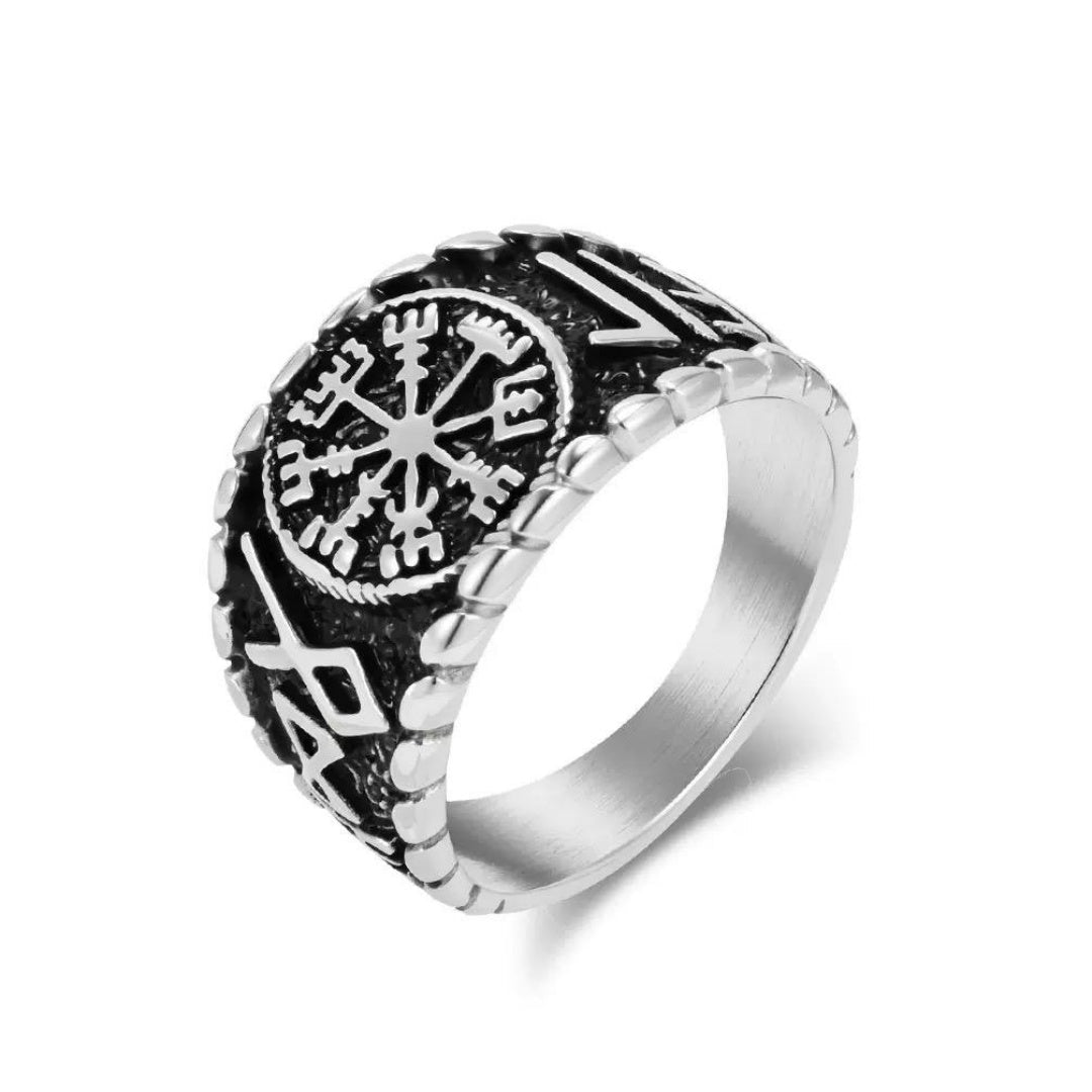 Bague Vegvisir Viking – Guide et Protection Nordique - Biloria