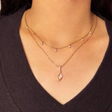 Besoin d'une lumière douce au quotidien ? Collier Cristal de Roche - Biloria