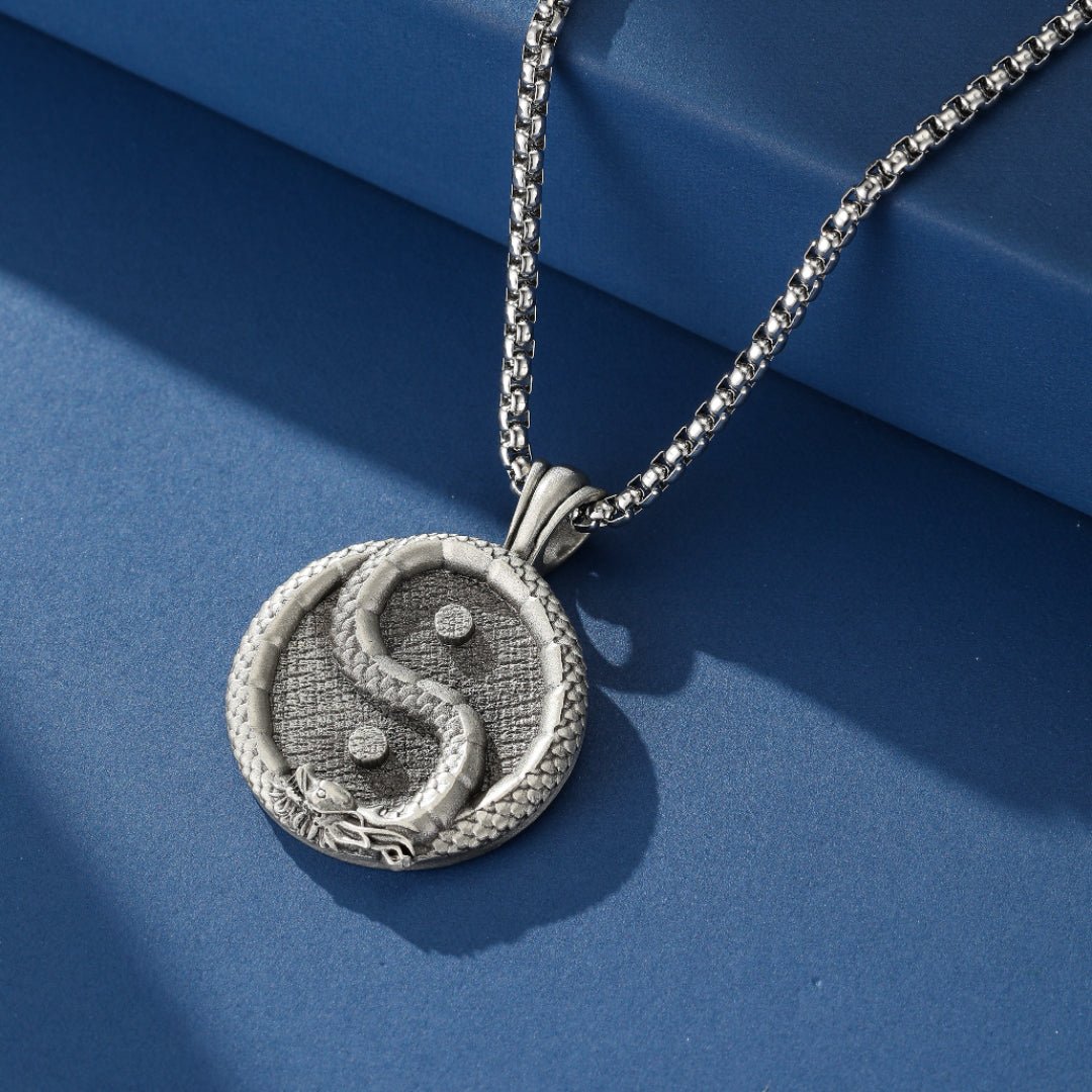 Bijou Dragon Yin Yang – Équilibre et Protection Quotidienne - Biloria