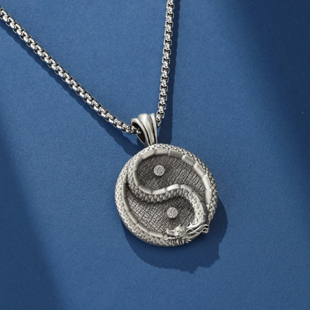 Bijou Dragon Yin Yang – Équilibre et Protection Quotidienne - Biloria