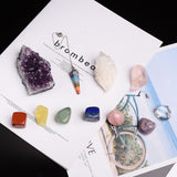 Boîte 7 Chakras – Pierres Naturelles pour l'Harmonisation Énergétique - Biloria