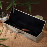 Boîte Cadeau Zen en Lin Beige pour Bijoux - Biloria