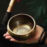 Bol Chantant Tibétain Laiton Mantra Muse Méditation - Biloria