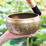 Bol Chantant Tibétain Vajra pour Méditation et Relaxation - Biloria