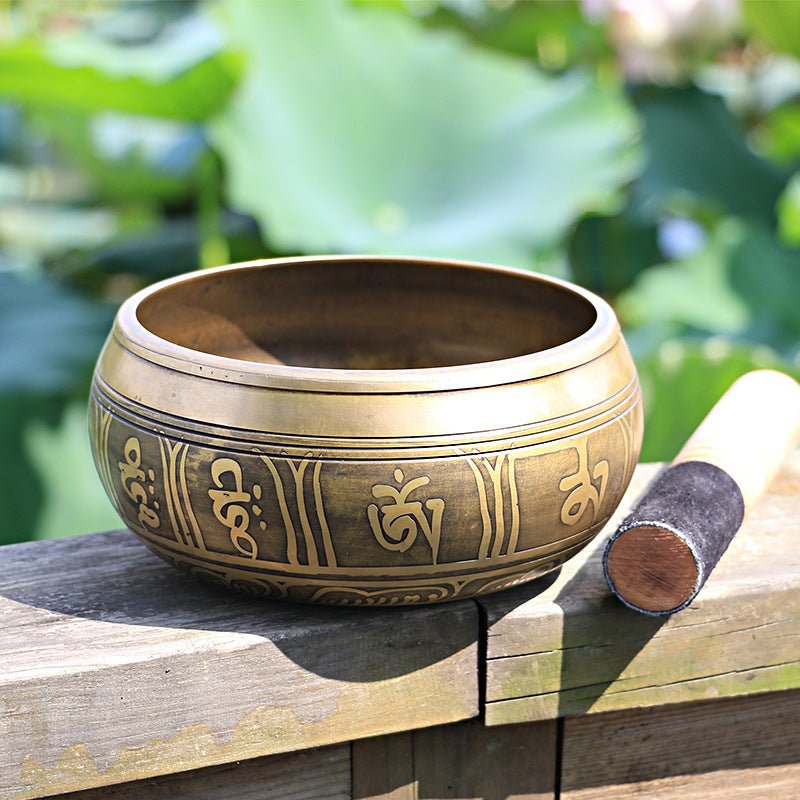 Bol Chantant Tibétain Vajra pour Méditation et Relaxation - Biloria