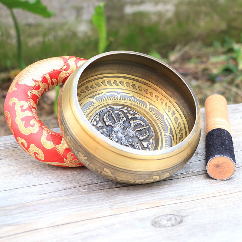 Bol Chantant Tibétain Vajra pour Méditation et Relaxation - Biloria