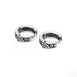 Boucle d'Oreille Valknut Viking Acier Inoxydable 316L - Biloria