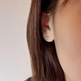 Boucles d'Oreilles Amazonite S925 – Pierres Apaisantes Protection - Biloria