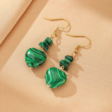 Boucles d'Oreilles Cœur Pierres Naturelles – Idée Cadeau Spirituel - Biloria
