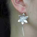 Boucles d'Oreilles Lotus Éclos en Argent 925 - Biloria