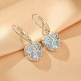 Boucles d'Oreilles Pierre de Lune Arbre de Vie Argent 925 - Biloria