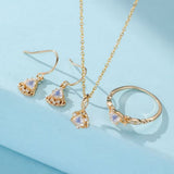 Boucles d'Oreilles Pierre de Lune Féérie Royale Argent Plaqué Or - Biloria