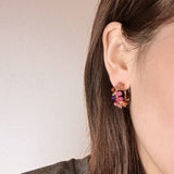 Boucles d'Oreilles Tourmaline – Énergie Positive et Éclat Solaire - Biloria