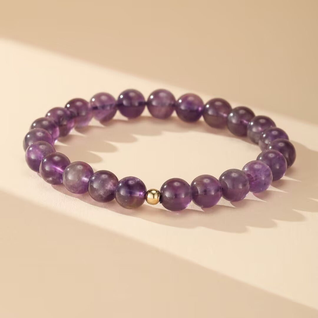 Bracelet Améthyste Uruguay Argent 925 – Sérénité - Biloria