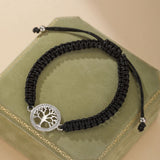 Bracelet Arbre de Vie Argent 925 avec Zircons – Bijou Force et Sagesse - Biloria