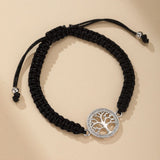 Bracelet Arbre de Vie Argent 925 avec Zircons – Bijou Force et Sagesse - Biloria