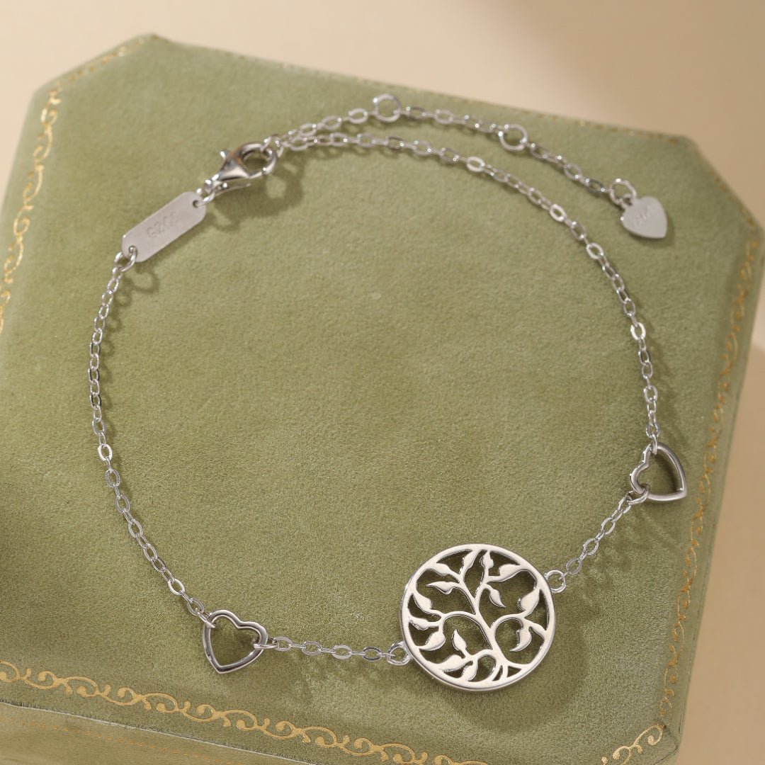 Bracelet Arbre de Vie Argent 925 – Cadeau Amour et Vitalité - Biloria