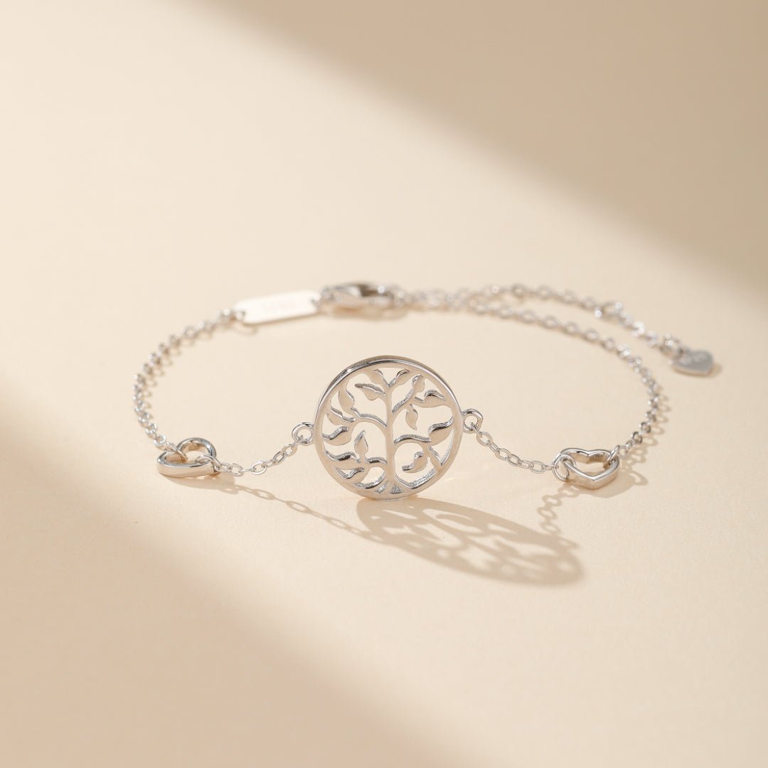 Bracelet Arbre de Vie Argent 925 – Cadeau Amour et Vitalité - Biloria