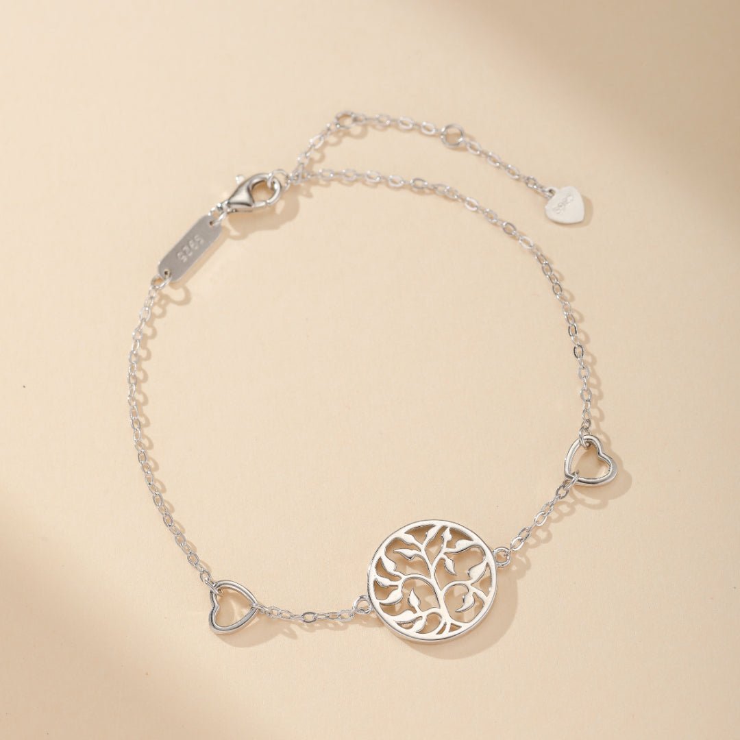Bracelet Arbre de Vie Argent 925 – Cadeau Amour et Vitalité - Biloria