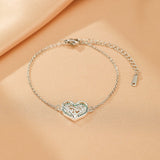 Bracelet Arbre de Vie Cœur Végétal Argent 925 - Biloria