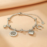 Bracelet Arbre de Vie Zircon Acier Inoxydable 316L - Biloria
