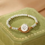 Bracelet Argent Graine de Lotus pour Maman et Enfant - Biloria