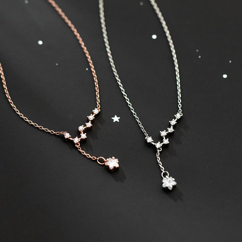 Bracelet Argent Lune et Étoile Septentrion 925 - Biloria