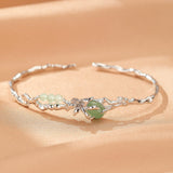 Bracelet Aventurine Argent 925 – Bijou Nature Artisanal - Biloria
