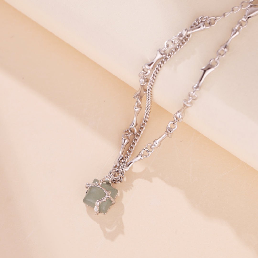 Bracelet Aventurine Fleur de Sérénité Argent 925 | Bijou Féminin - Biloria